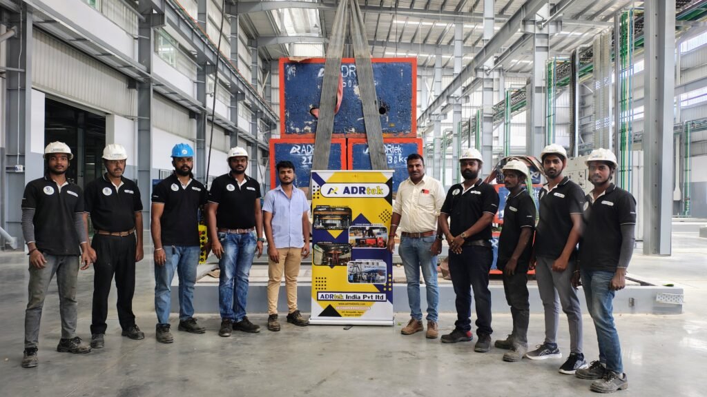 best load testing service provider in bengaluru - adrtek india crane loadd testing - bengaluru crane load test adrtek company