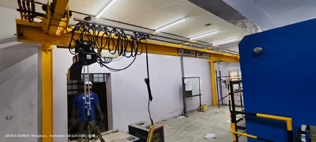 underslung EOT crane image by adrtek india private limited in bengaluru