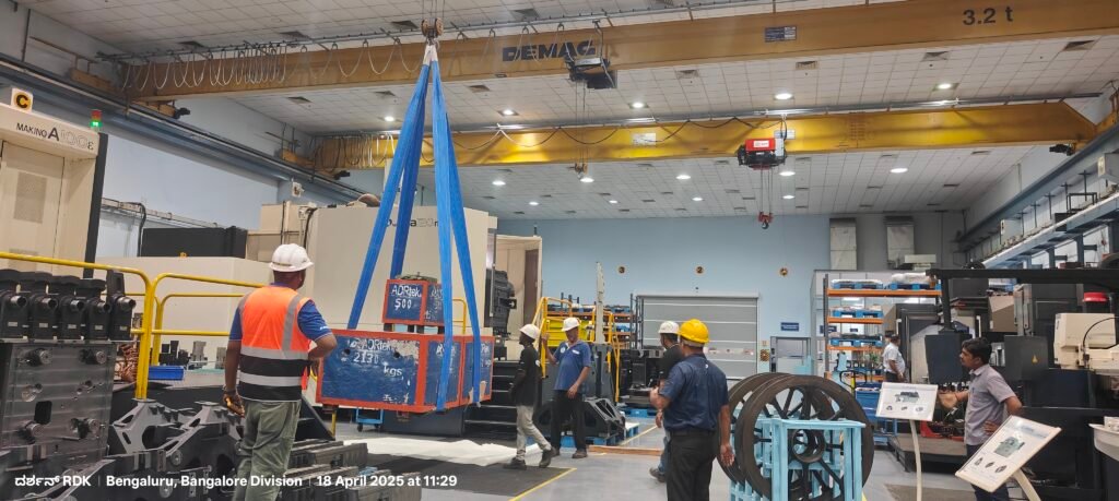 best load testing service provider in bengaluru - adrtek india crane loadd testing - bengaluru crane load test adrtek company